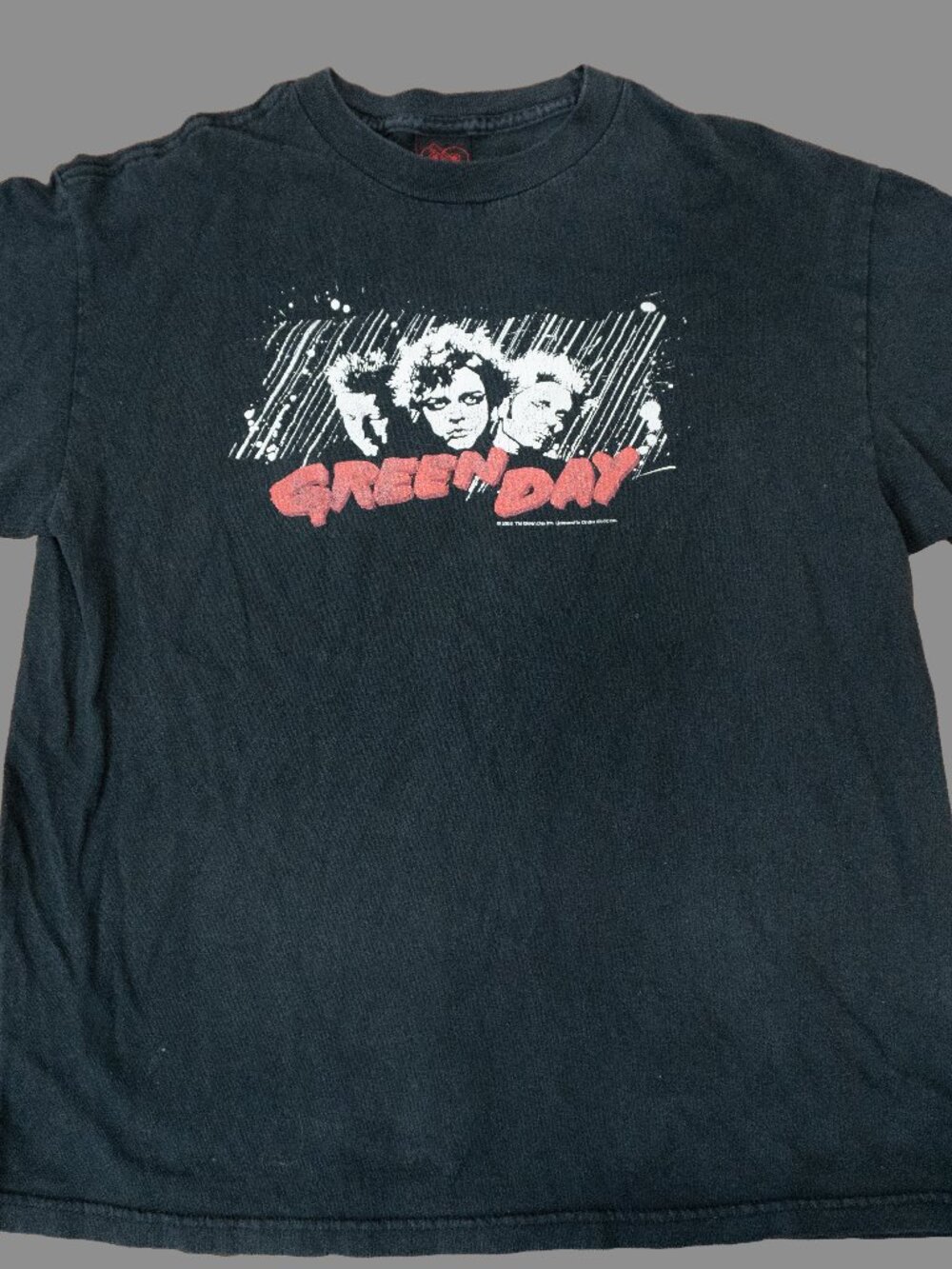 Vintage 2005 Green Day Cinder Block Band Tee American Idiot Y2K Punk